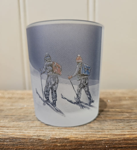 Telysholder Jeg snører min sekk