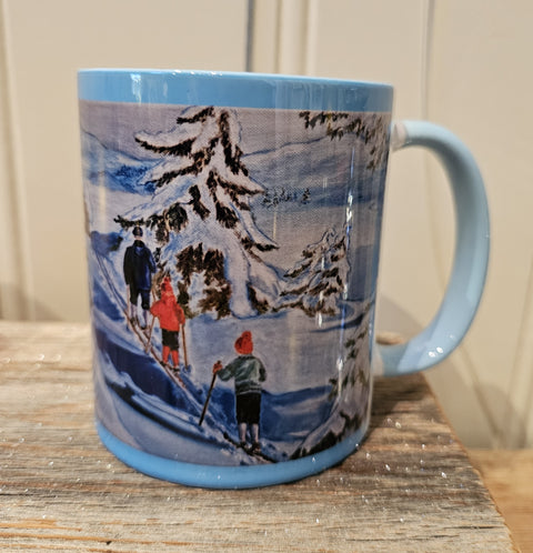 Kopp Skitur med bestefar