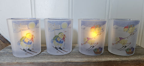 Telysholder På påsketur