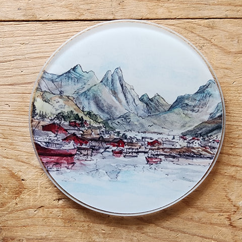 Glassbrikke Reine, Lofoten