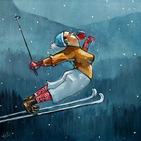 Jumping for joy, giclée trykk
