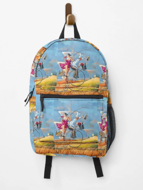 No pain, no wyn, ryggsekk