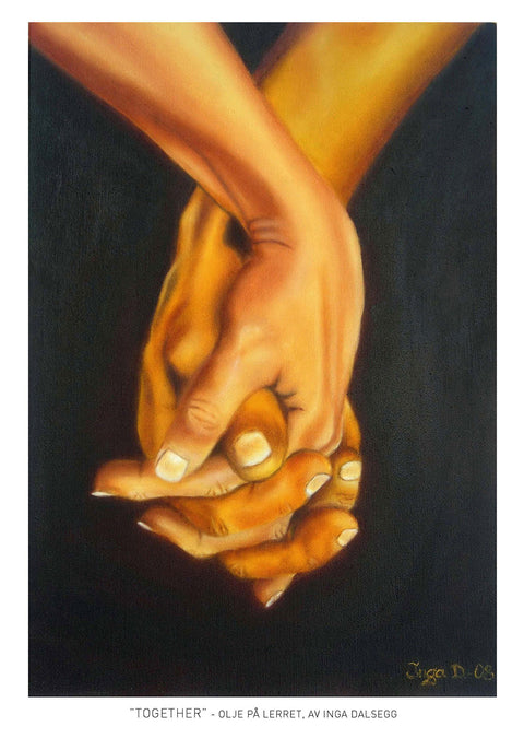 Kunstkort Together