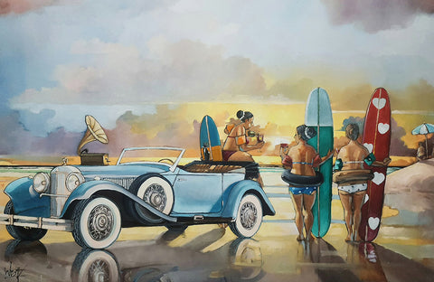 The shubies, giclée trykk