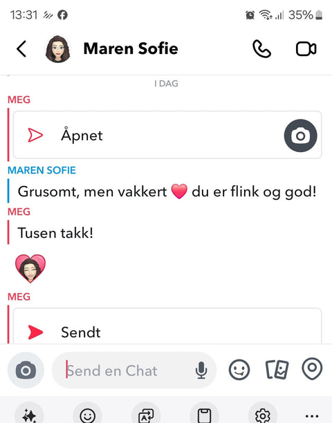 Grusomt, men vakkert