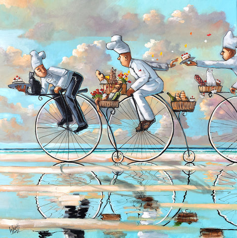 Fast food, oljemaleri