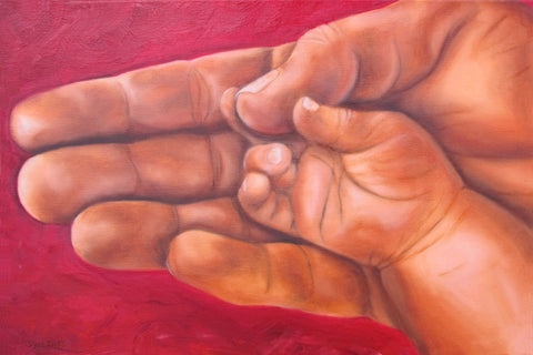 In my hand