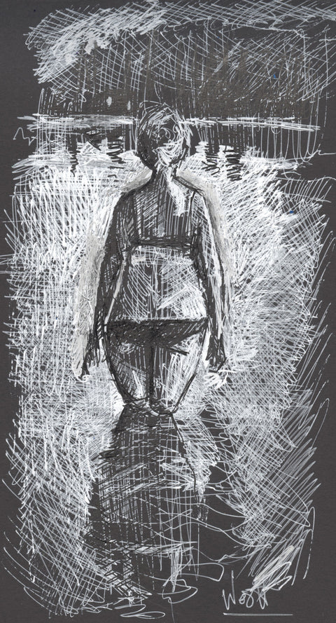 Swim, pennetegning