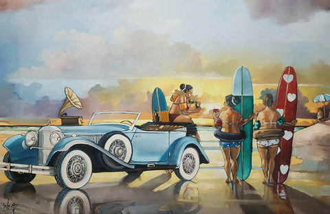 The shubies, giclée trykk