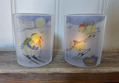 Telysholder På påsketur