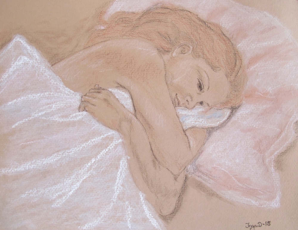 pastel drawing