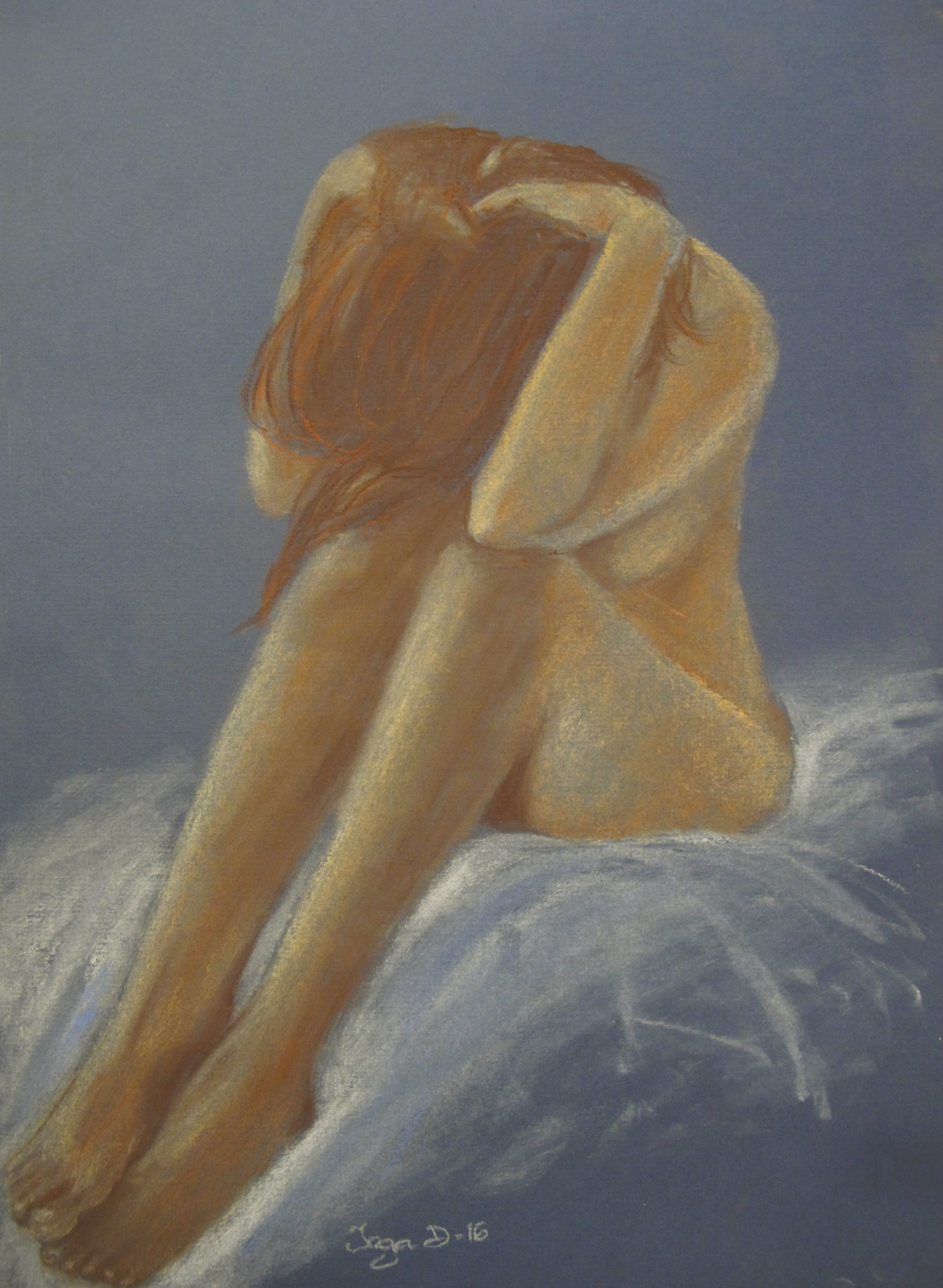 pastel drawing