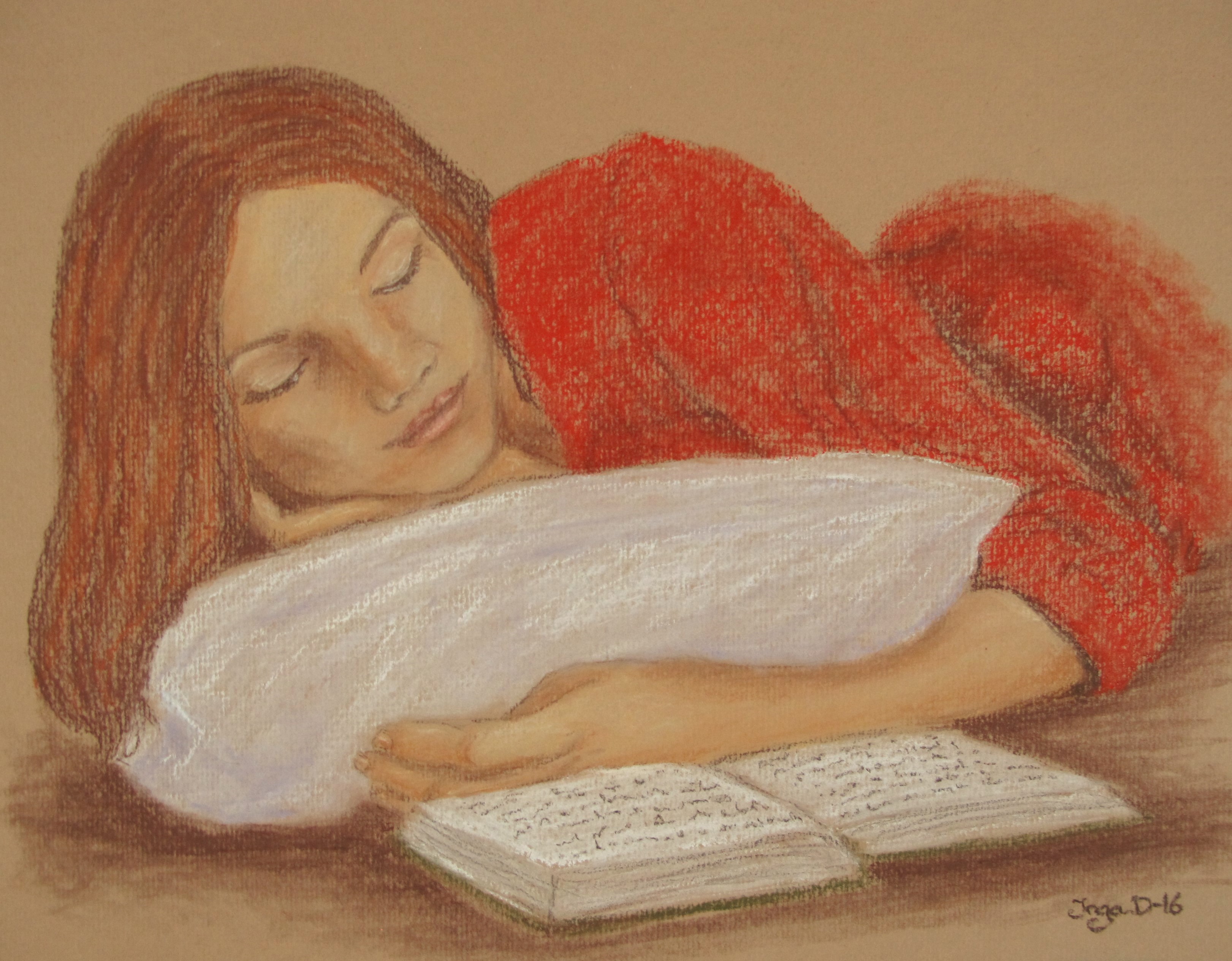 pastel drawing