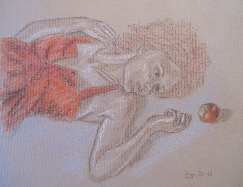 pastel drawing