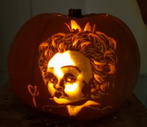 alice in wonderland pumpkin